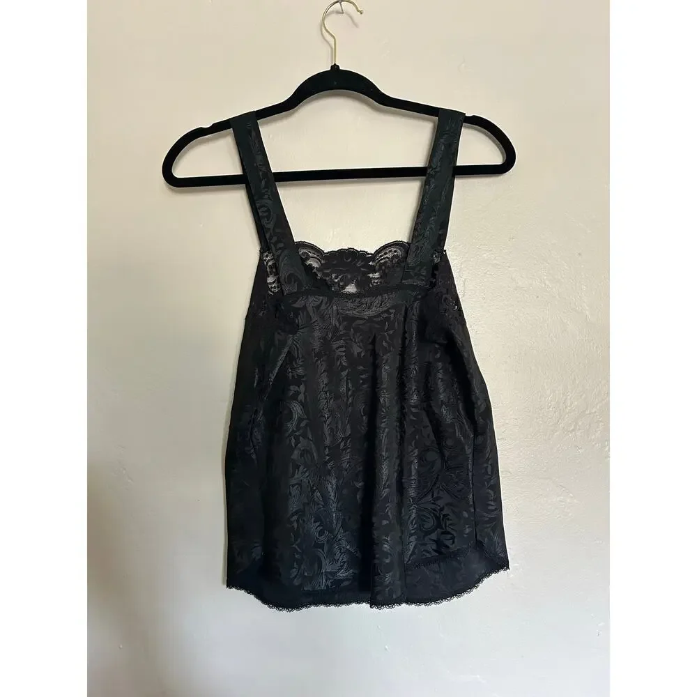 Vintage black 80s camisole - Picture 3 of 3